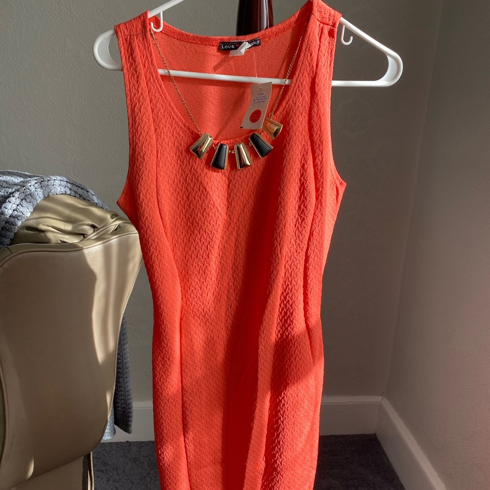 Orange Brand new dress